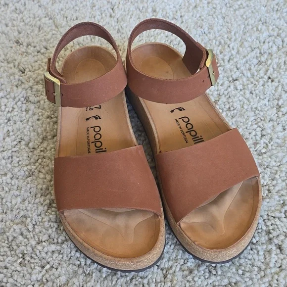 Birkenstock Papillio Glenda Pecan Sandals 37 - Picture 3 of 7